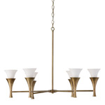 Nola Chandelier - Mystic Luster / Soft White