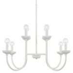 Mallory Chandelier - White