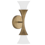 Nola Dual Wall Sconce - Mystic Luster / Soft White