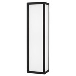 Irvin Outdoor Wall Lantern - Black / White