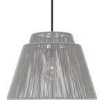 Jasper Indoor/Outdoor Pendant - Black / Gray
