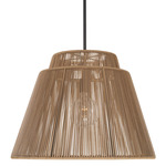 Jasper Indoor/Outdoor Pendant - Black / Sienna