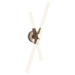 Bianca Wall Light - Brass / White