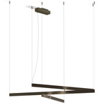 Fly Multiple Pendant - Brushed Bronze Nickel