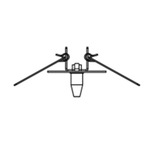 Kiki Connector for False Ceiling - Anthracite