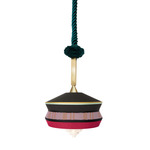 Calypso Antigua Outdoor Pendant - Matte Gold / Black Multi