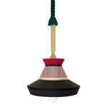 Calypso Guadaloupe Outdoor Pendant - Matte Gold / Black Multi