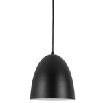 Ofelia Cord Hung Pendant - Matte Black