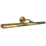 Reina Picture Light - Aged Brass / Frosted