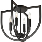Pamela Ceiling Light - Matte Black