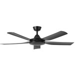 Swiftsure Ceiling Fan - Black / Black