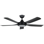 Swiftsure Ceiling Fan - Black / Black
