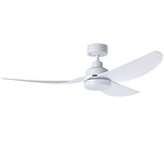 Arlington Ceiling Fan - White / White