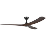 Williwaw Ceiling Fan - Black / Walnut / Walnut