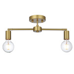 Zane Ceiling Light - Satin Gold