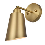 Halycon Wall Light - Satin Gold