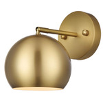 Othello Wall Light - Satin Gold
