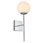Neri Wall Sconce - Chrome / White