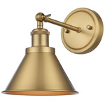 Vaman Wall Sconce - Satin Gold