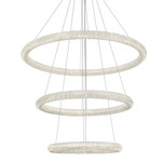 Bowen 3-Tier Chandelier - Satin Gold