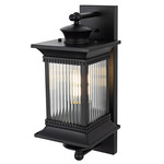 Collins Outdoor Wall Sconce - Black
