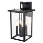 Sheridan Outdoor Wall Sconce - Black