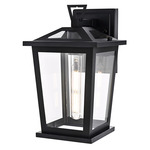 Cayman Outdoor Wall Sconce - Black
