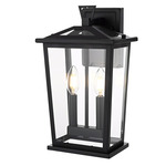 Berks Outdoor Wall Sconce - Black
