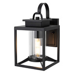 Witte Outdoor Wall Light - Black / Clear