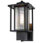 Bouvier Outdoor Wall Sconce - Black