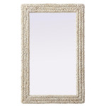 Marlowe Rectangular Mirror - Linen White