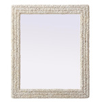 Marlowe Rectangular Mirror - Linen White
