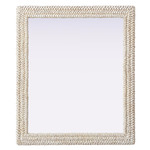 Marlowe Rectangular Mirror - Linen White