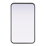 Remy Rectangular Mirror - Black