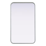 Remy Rectangular Mirror - Silver