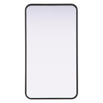 Remy Rectangular Mirror - Black