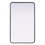 Remy Rectangular Mirror - Black