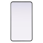 Remy Rectangular Mirror - Black