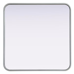Remy Square Mirror - Silver