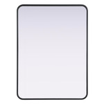 Remy Rectangular Mirror - Black