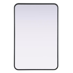 Remy Rectangular Mirror - Black