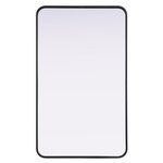 Remy Rectangular Mirror - Black
