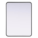 Remy Rectangular Mirror - Black