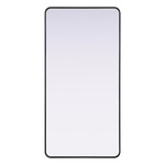 Remy Rectangular Mirror - Black