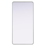 Remy Rectangular Mirror - Silver