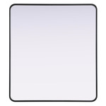 Remy Rectangular Mirror - Black