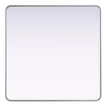 Remy Square Mirror - Silver