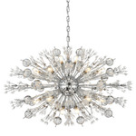 Vera Oval Pendant - Chrome