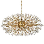 Vera Oval Pendant - Gold