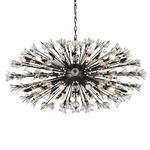 Vera Oval Pendant - Black